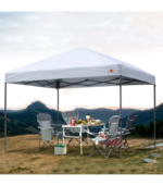 ABCCANOPY 10 ft x 10 ft Easy Pop up Outdoor Canopy Tent, White