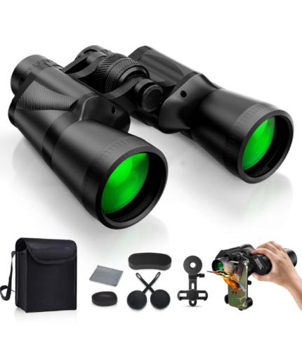 BEBANG 20X50 Binoculars for Adults, HD High Powered Binoculars, Waterproof Binoculars for Bird Watching Hunting Camping