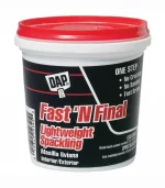 DAP Fast 'N Final® Lightweight Spackle, 16 oz Multi Surface Use