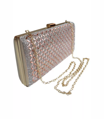 Diamanté Sparkle Clutch Bag