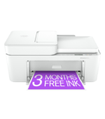 HP DeskJet 4252e Wireless All-in-One Color Inkjet Printer, Scanner, Copier, 3 Months Free Ink