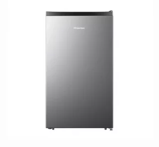 Hisense 4.4 Cu ft Compact Refrigerator, Silver, Standard 18.7 Width, 1 Year Warranty, WMS044M6XVE