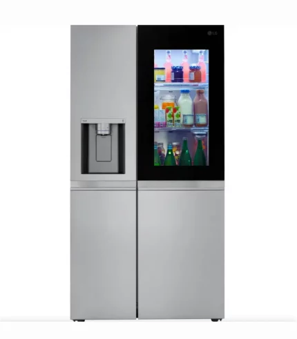 LG 27 Cu. ft. Side by Side Refrigerator w InstaView, Stainless Steel (LRSOS2706S)