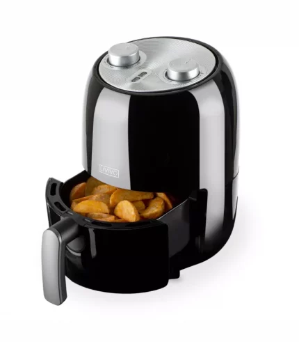 LIVIVO 2L Air Fryer Black Rapid Healthy Cooker Oven Low Fat Free Food Frying