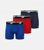 Mens Mesh 5 Inch Boxer Brief No Fly 3 Pack