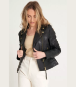 Real Leather Biker Jacket