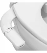 SAMODRA Bidet Attachment Ultra-Slim Toilet Seat Attachment Dual Nozzle Bidet Adjustable Water Pressure Non-Electric Ass Sprayer