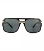 Square Black Dark Grey Sunglasses