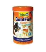 Tetra TetraFin Goldfish Flakes, Balanced Diet Fish Food, 3.53 oz.