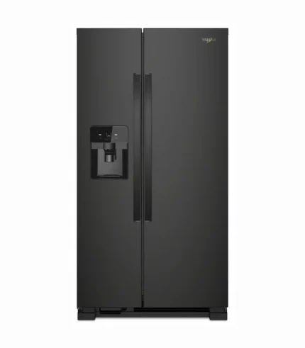 Whirlpool Wrs321sdh 33 Wide 21.4 Cu. Ft. Side By Side Refrigerator - Black