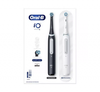 iO4 Black & White Electric Toothbrush Duo Pack