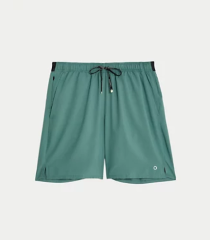 Drawstring Zip Pocket Shorts