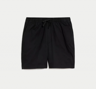 Elasticated Waist Shorter Length Stretch Shorts'