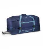 High Sierra Fairlead Drop Bottom Wheeled Duffel Bag with Handle