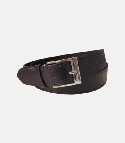 Men's Stitched Genuine Leather Belt