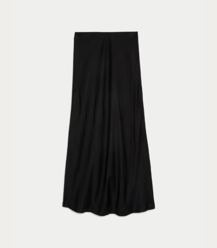 Satin Midaxi Slip Skirt