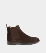 Suede Pull-On Chelsea Boots