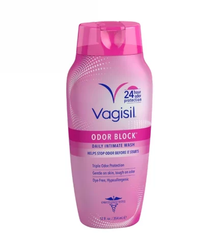 Vagisil Odor Block Daily Intimate Vaginal Feminine Wash, 12 fl. oz., 1 Pack