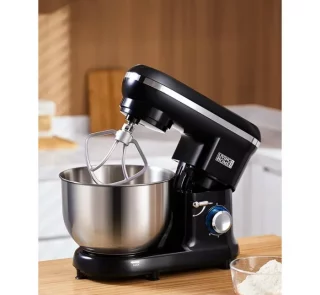 3-in-1 Multi-Function Mixer 5.5-Quart Household Stand Mixer Cake Baking Mixing Bowl 6 Speeds