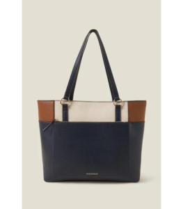 Colour Block Tote Bag