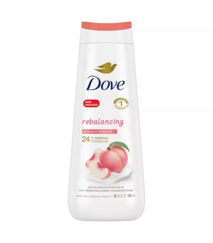 Dove Beauty Peach Body Wash - 20 fl oz