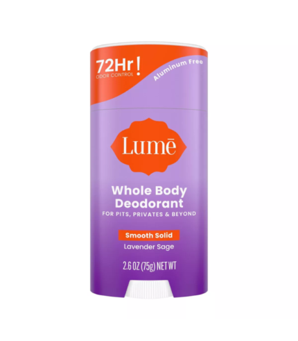 Lume Whole Body Women's Deodorant - Smooth Solid Stick - Aluminum Free - Lavender Sage Scent - 2.6oz