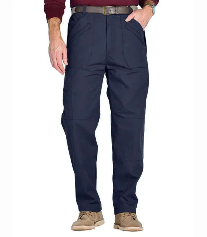 Multi-Pocket Water-Repellent Action Trousers