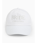 Personalised Bride Cap