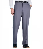 Smart Casual Formal Trousers With Hidden Elasticated Waist