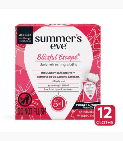 Summer's Eve Feminine Cleansing Wipes - Blissful Escape - 12ct