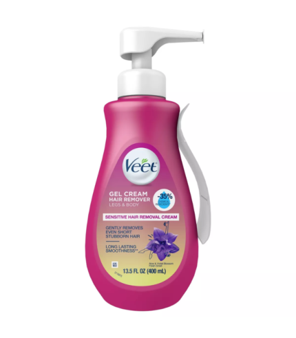 Veet Aloe Vera Legs & Body Hair Remover Gel Cream - 13.5 fl oz