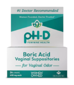 pH-D Feminine Health Boric Acid Vaginal Suppositories