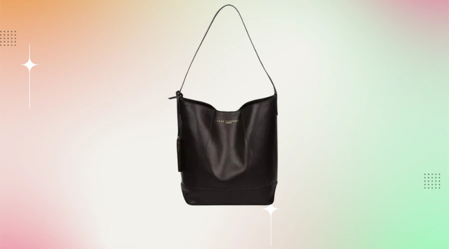 Vegetable-Tanned Leather Shoulder Bag