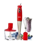 3-in-1 Hand Blender Mixer Chopper Food Processor Stainless Steel Blades 400W