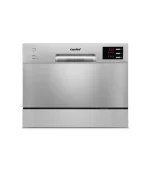 6.5L Freestanding Compact Dishwasher with Delayed Start Function & LED Display