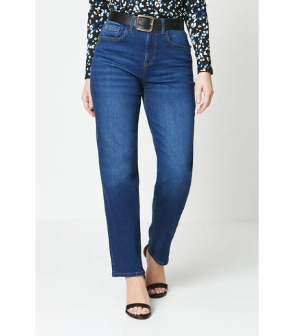 High Rise Slim Jeans