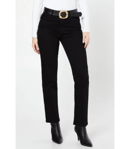 High Rise Straight Leg Jean