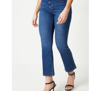 Petite Comfort Stretch Bootcut Jeans