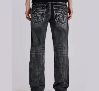 Rock Revival Washed Black Gwen Bootcut Jeans