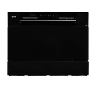 Table Top Dishwasher In Black, 6 Places 6 Programmes TTD6K