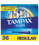 Tampax Pearl Regular Absorbency Tampons