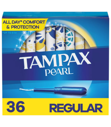 Tampax Pearl Regular Absorbency Tampons