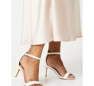 Tasha Low Stiletto Barely There Heeled Sandals