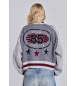 Team 85 Knitted Bomber Jacket