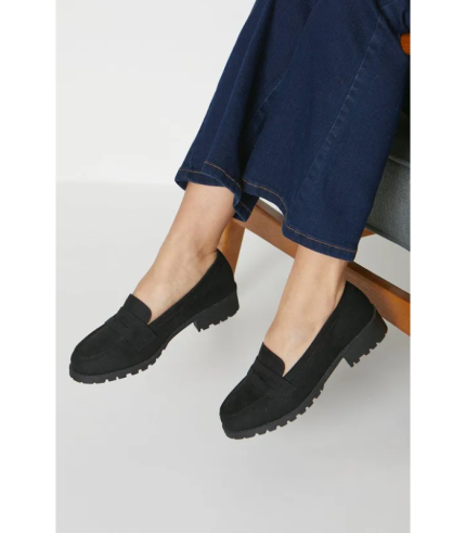 Wide Fit Leoni Chunky Loafer